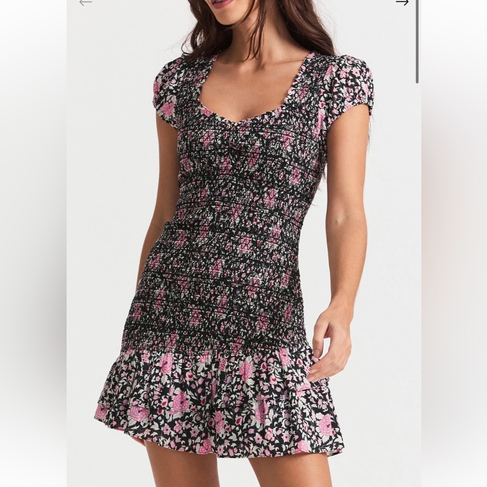 LoveShackFancy Trevor Mini Dress Size P 🖤🎀